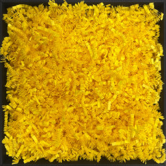 Steifes gelbes Papierschnitzel – 4 mm, 1 kg