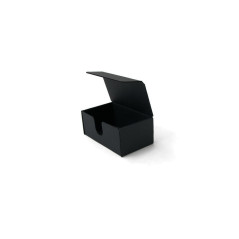 Schwarze Geschenkbox in Visitenkartengröße
