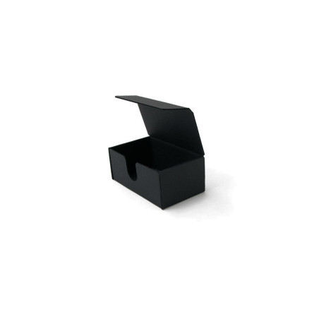 Schwarze Geschenkbox in Visitenkartengröße