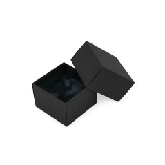 Schwarzer Samteinsatz für die Box 70x70x50 mm