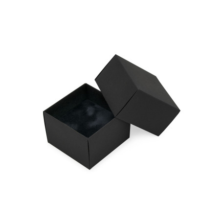 Schwarzer Samteinsatz für die Box 70x70x50 mm
