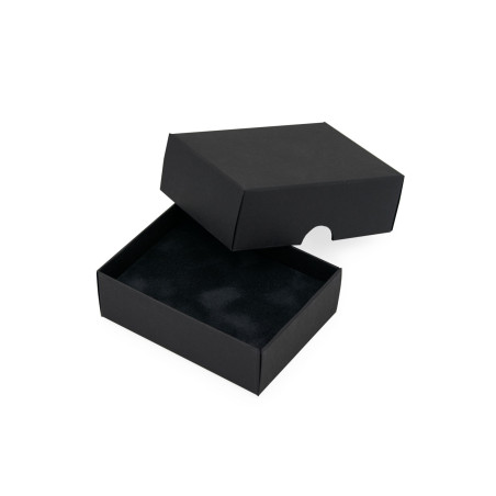 Schwarzer Samteinsatz für die Box 95x70x30 mm