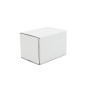 White Shipping Box Closed