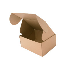 Rechteckige Schnellverschluss-Versandbox aus Mikrowellpappe
