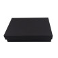 Multi-functional 8.5 cm high black gift box