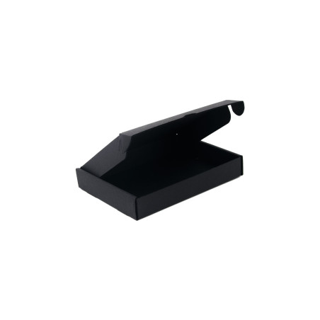 Flache schwarze matte Geschenkbox für Elektronik