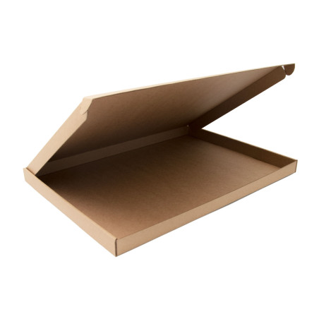 Braune flache A3-Geschenk- oder Versandbox