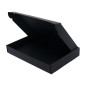 Small Matt Black Gift Box of 3 cm Height for Fancy Gifts