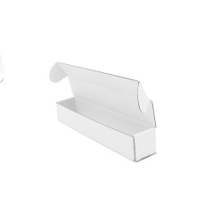Weiße lange Kerzenbox
