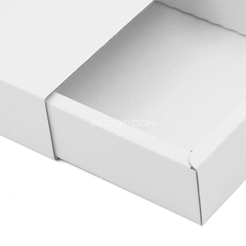 Weiße Hülse Geschenkbox