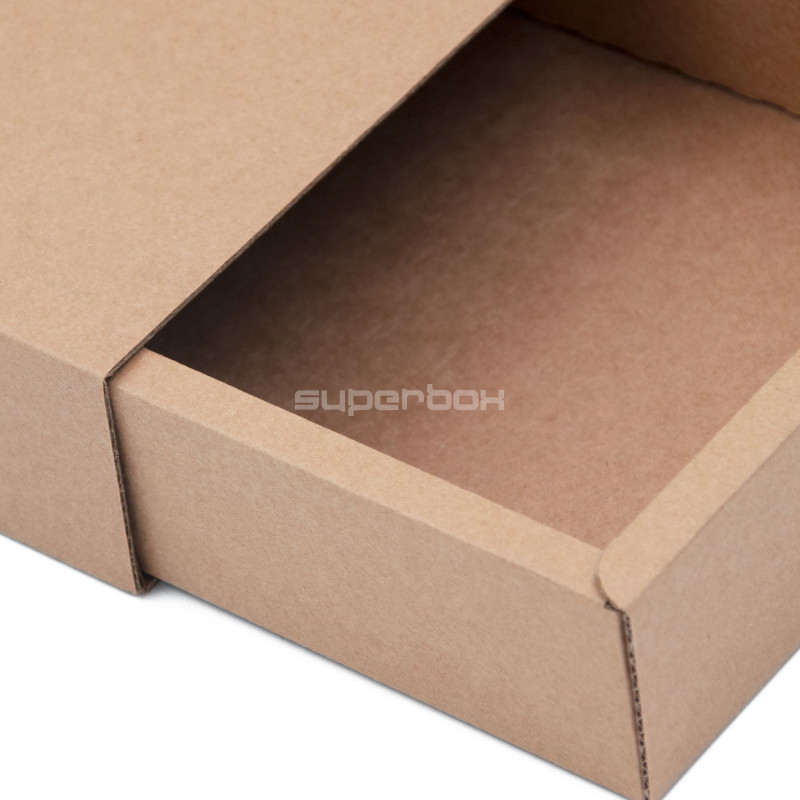Braune Hülse Geschenkbox