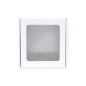White Box with a PVC Window White Box with a PVC Window