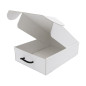 White gift box with handle White gift box with handle