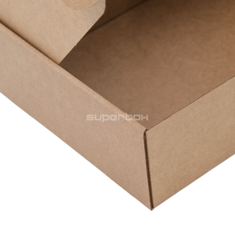 Geschenkbox Standardgröße braun für Versand