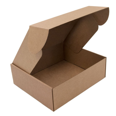 Geschenkbox Standardgröße braun für Versand