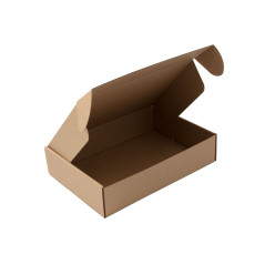 Braune Paketbox für S-Paketautomaten