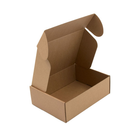 Braune A5-Format-Geschenk- oder Versandbox