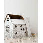 Colored Large Cardboard Playhouse for Children FISHES Colored Large Cardboard Playhouse for Children FISHES