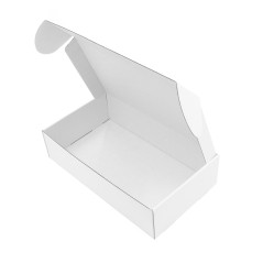 Weiße Geschenkbox für Taufkerzen