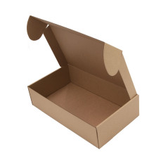 Verlängerte braune Geschenkbox für Versand