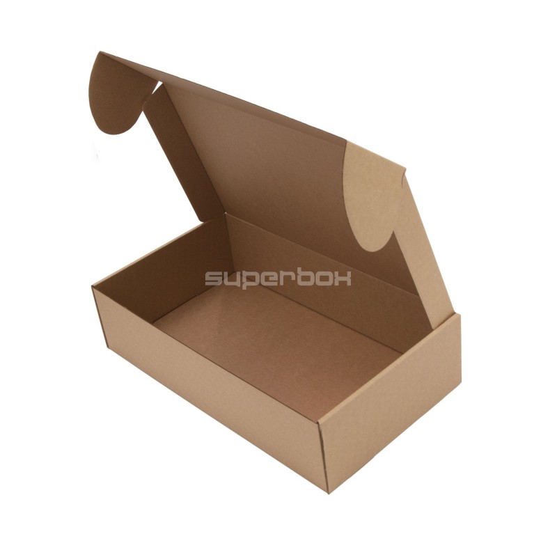 Verlängerte braune Geschenkbox für Versand