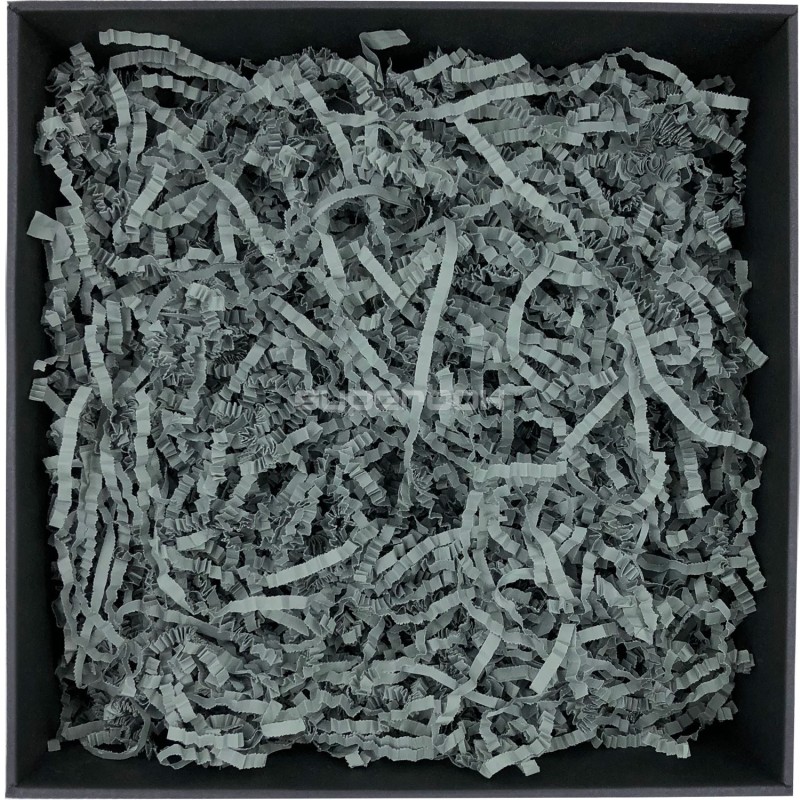 Standžios pilkos popieriaus drožlės - 4 mm, 1 kg