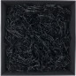 Rigid Black Shredded Paper - 2 mm, 1 kg Rigid Black Shredded Paper - 2 mm, 1 kg