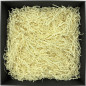Standžios kreminės popieriaus drožlės - 2 mm, 1 kg