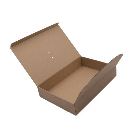 Große braune Box mit Schleifenverschluss