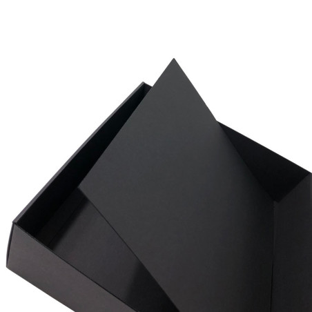Schwarze Einlage für quadratische Geschenkbox