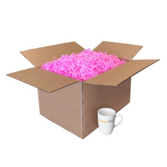 Rosa Papierwolle, 1 kg