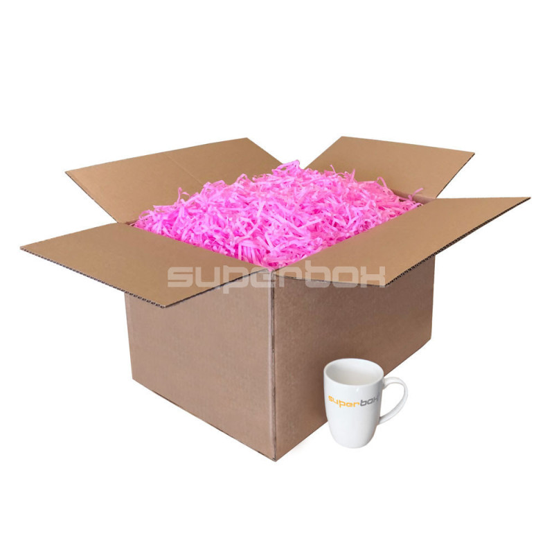 Rosa Papierwolle, 1 kg
