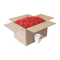 Rote Papierwolle, 1 kg