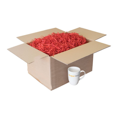 Rote Papierwolle, 1 kg