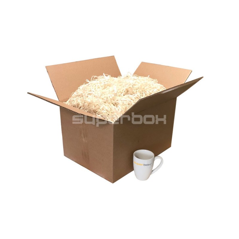 Cremeweiße Papierwolle, 1 kg