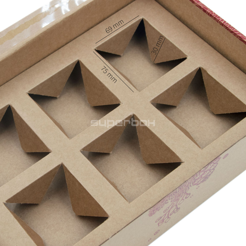 Braune A4-Geschenkbox