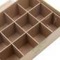 Brown Christmas Box Folded Brown Christmas Box Folded