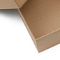 Brown Large Square Box of 15 cm Height with a Lid Brown Large Square Box of 15 cm Height with a Lid
