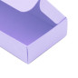 Fliederfarbene längliche Kartonschachtel | 150x70x30 mm | Superbox