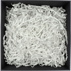 Starre weiße Papierwolle – 4 mm, 30 kg