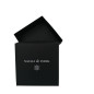 Schwarze Zweiteilige Quadratische Geschenkbox | 90x90x30 mm | Superbox
