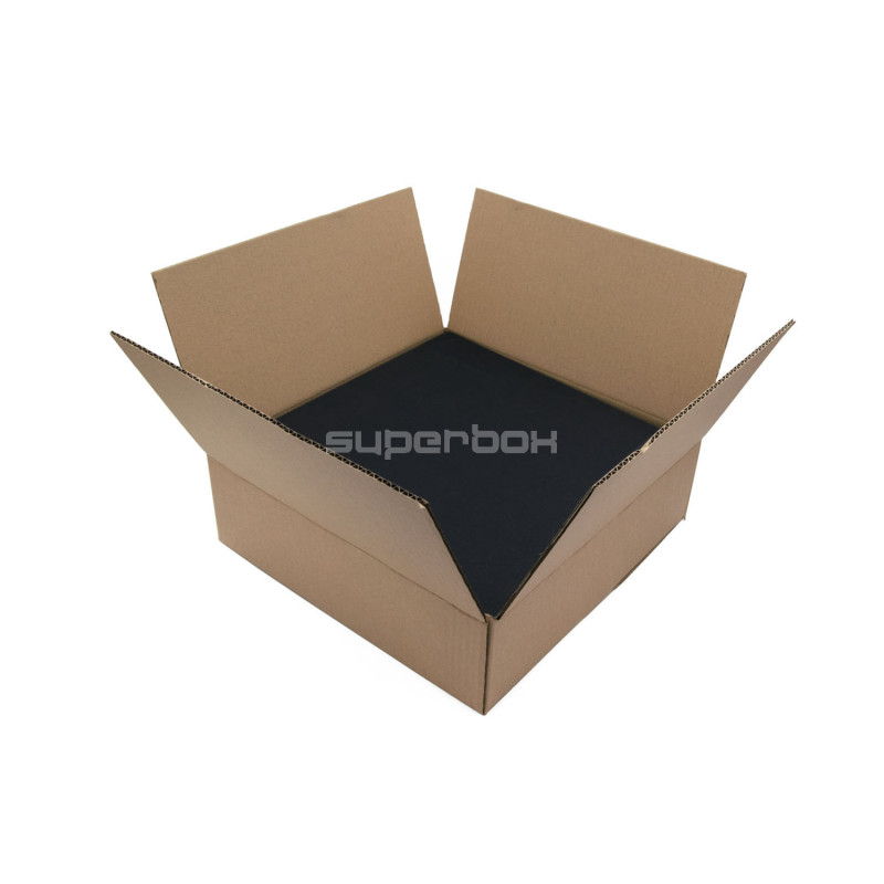 Weiße quadratische Geschenkbox mittlerer Größe, Höhe 8 cm, mit Deckel
