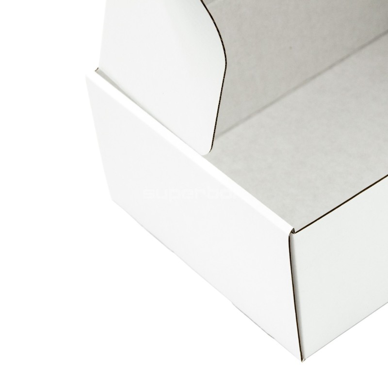 Weiße A5-Geschenkbox, 85 mm Höhe