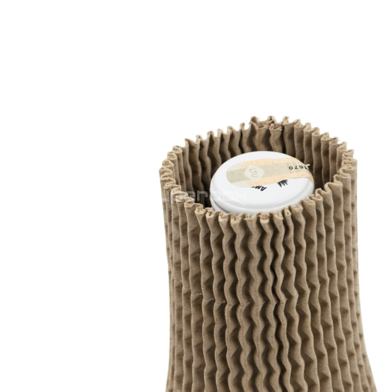 Wellpapp-Schutzmanschette für 24 cm Flasche, 0,5 l