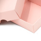 Peach Color Two Piece Small Square Cardboard Gift Box Peach Color Two Piece Small Square Cardboard Gift Box