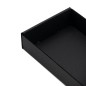 Black Narrow Tray for Packing Gift Sets, Length of 23 cm