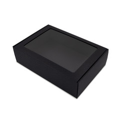 Juoda PREMIUM A4 formato dėžutė