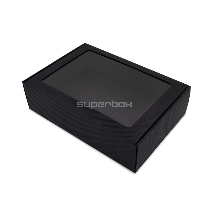 Schwarze PREMIUM Geschenkbox, A4-Format