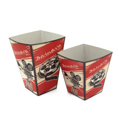 Spragėsių (popcorn) dėžutė M dydžio