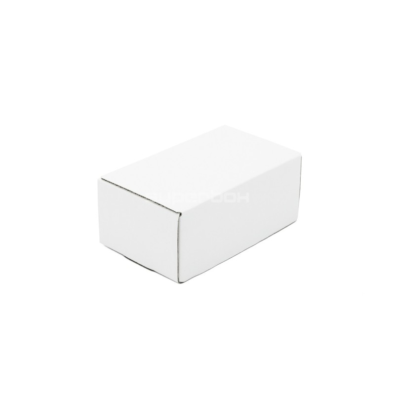 Kleine weiße Schnellfaltbox